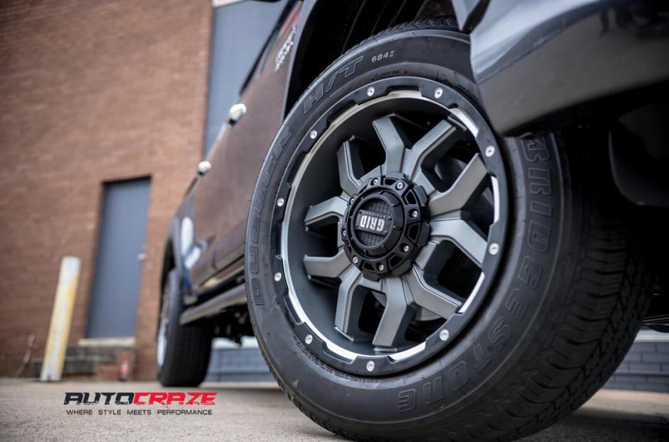 TOYOTA HILUX N80 4WD GD07 MATTE BLACK MILLED